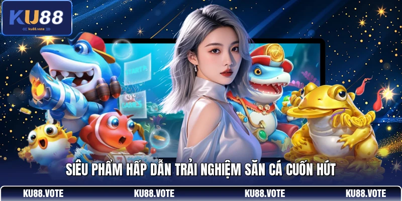 Siêu phẩm hấp dẫn trải nghiệm săn cá cuốn hút